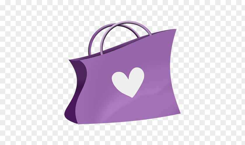 Purple Bag Paper PNG