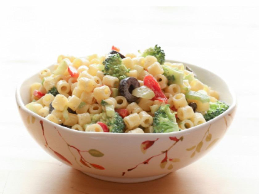 Salad Pasta Macaroni Cream Stuffing PNG