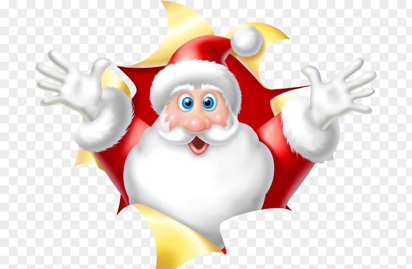 Santa Claus Cartoon Christmas Comics PNG