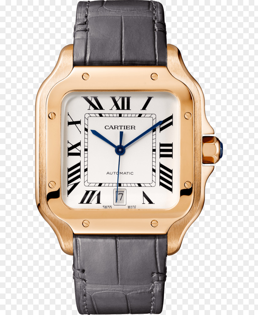 Watch Cartier Tank Movement Replica PNG