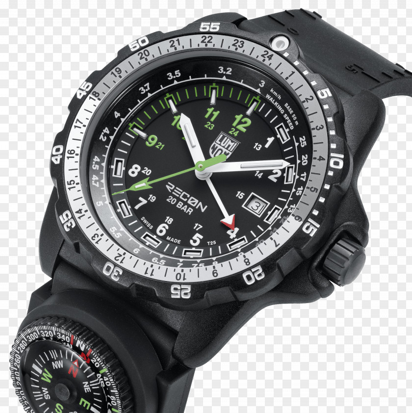 Watch Luminox RECON Point Man 8820 SERIES Quartz Clock Swiss Made PNG