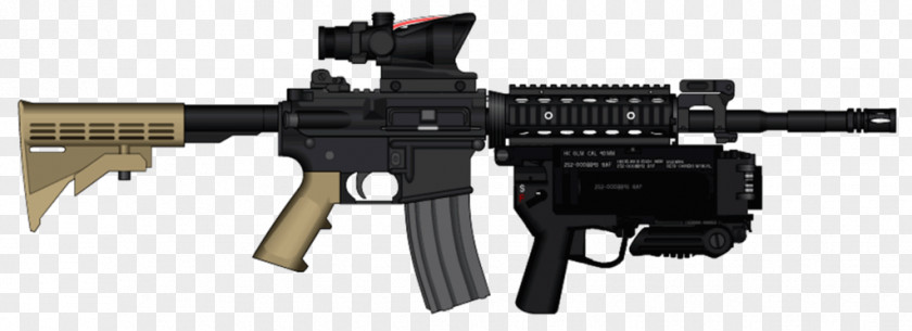 Weapon Close Quarters Battle Receiver M4 Carbine Firearm SOPMOD Heckler & Koch HK416 PNG