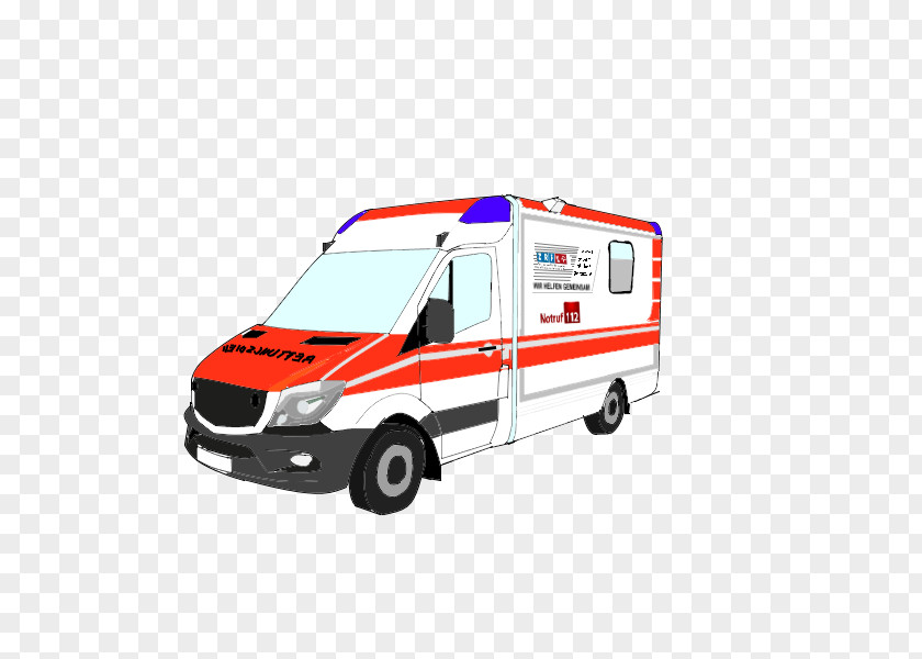 Ambulance Compact Van Commercial Vehicle Rettungswagen Automotive Design PNG
