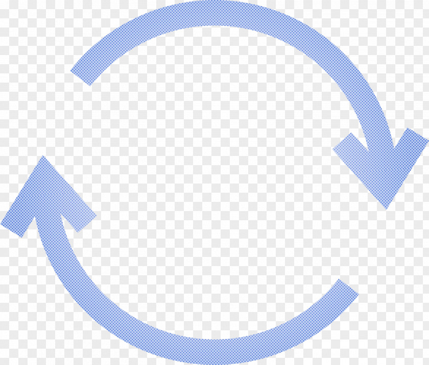 Blue Circle Line Icon Symbol PNG
