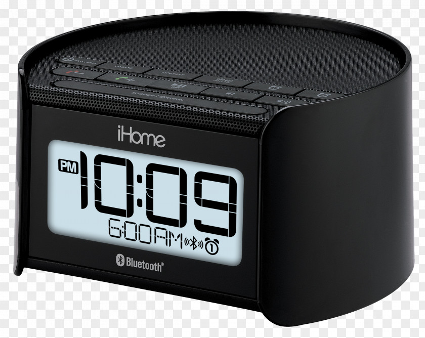 Alarm Clocks Radio Wireless Speaker Bluetooth PNG