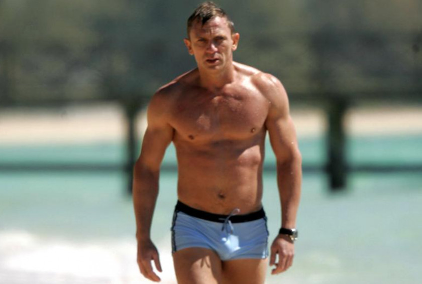 Brad Pitt James Bond Film Series Male Swimsuit PNG