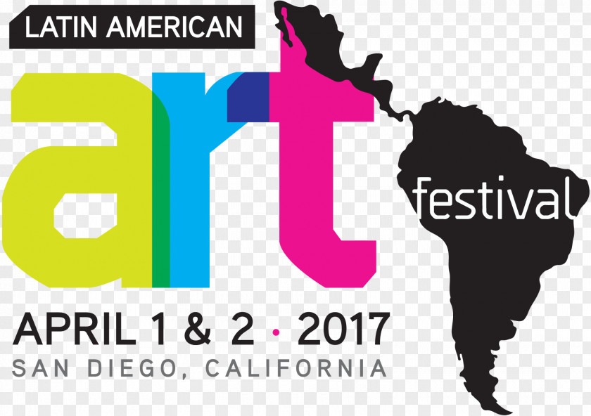 Festival Logo Design Latin American Art San Diego Brand Product PNG