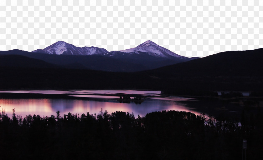 Lake Rocky Mountains Colorado Rockies PNG