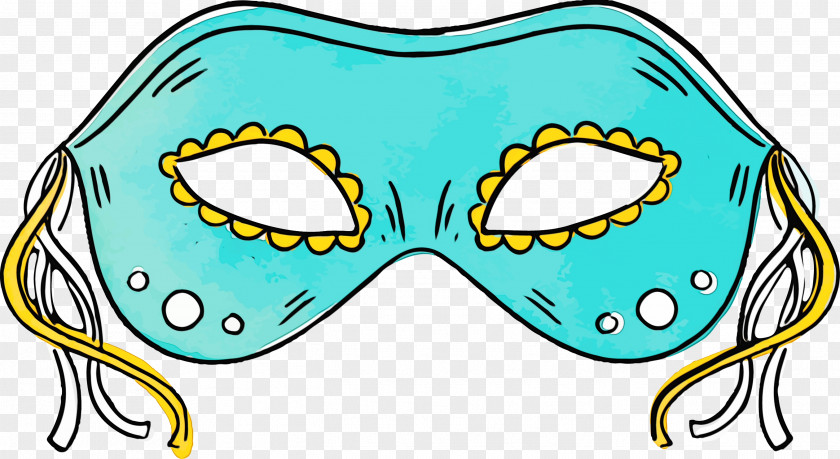 Mouth Costume Face Aqua Head Mask Eyewear PNG