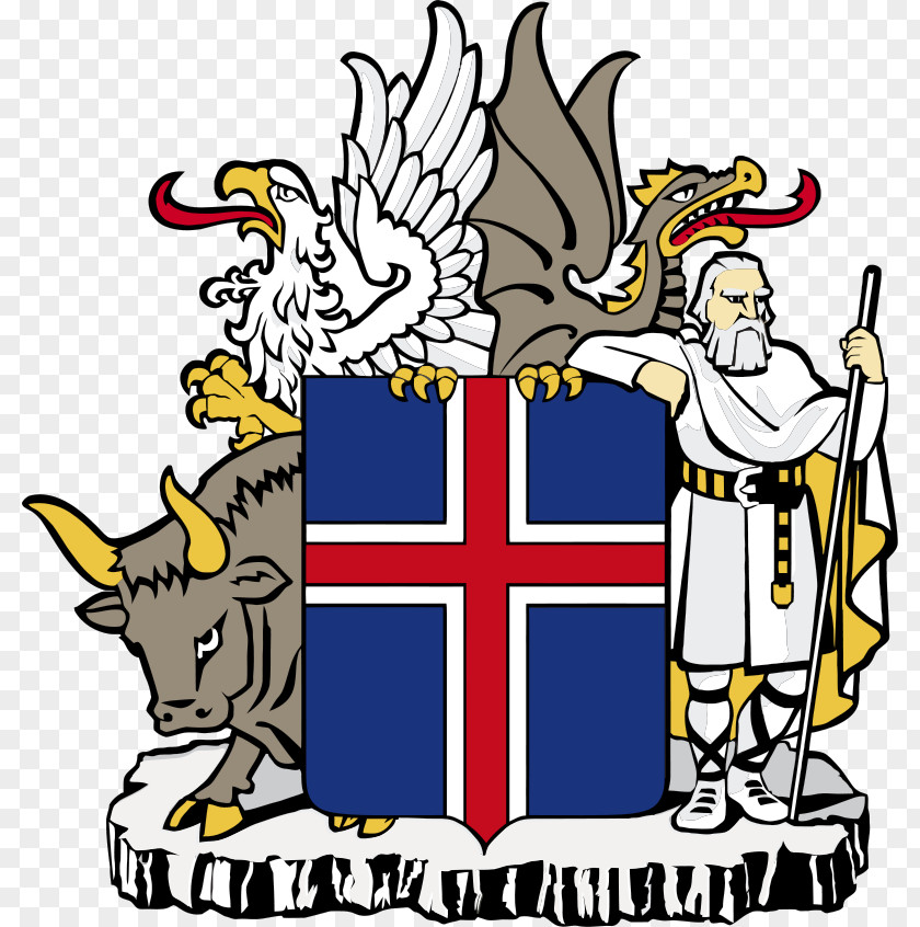 Taureau Icelandic Commonwealth Coat Of Arms Iceland Flag PNG