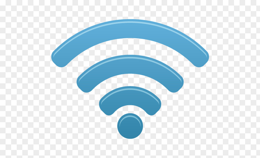 Wifi Blue Circle PNG