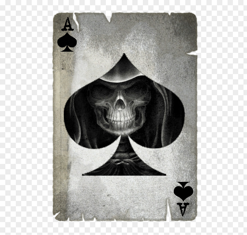 Ace Card Of Spades Playing Desktop Wallpaper PNG