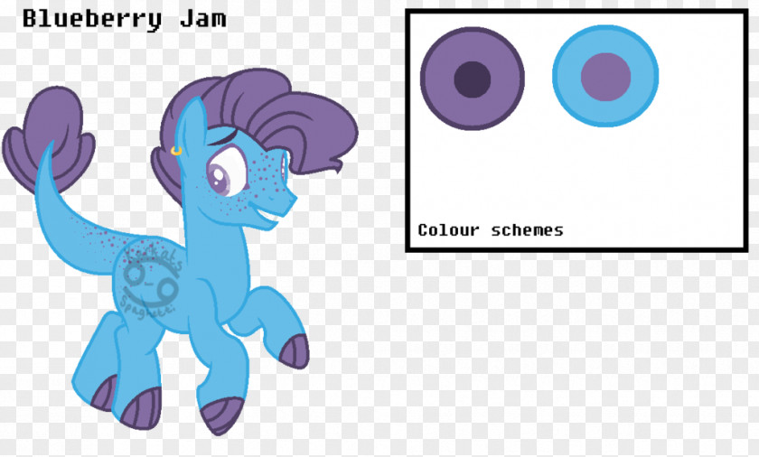 Blueberry Jam Pony DeviantArt PNG