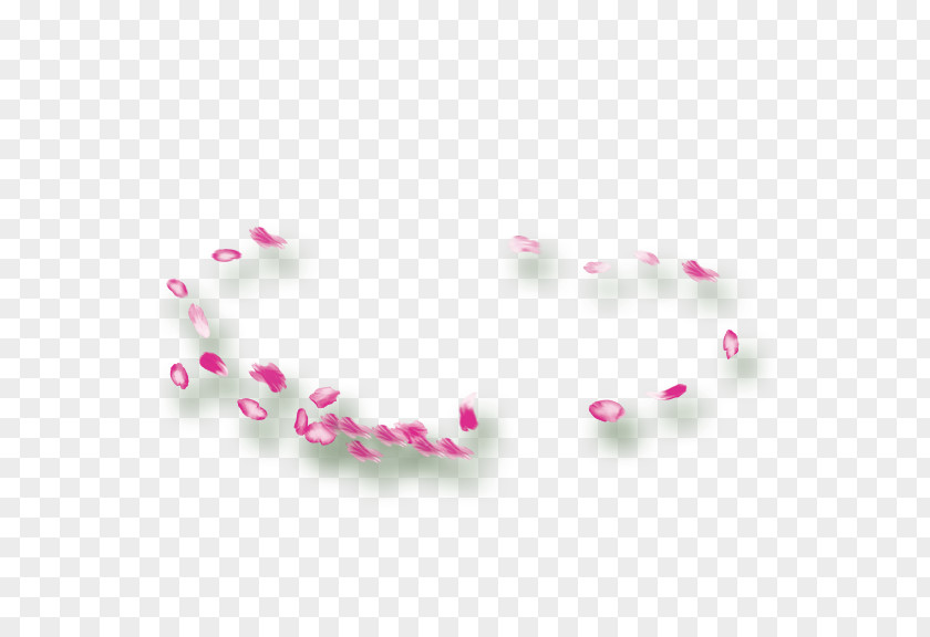 Falling Petals Petal Pink Flower PNG