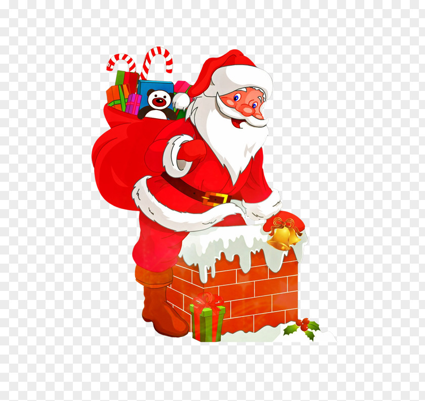 Santa Claus Christmas Clip Art PNG