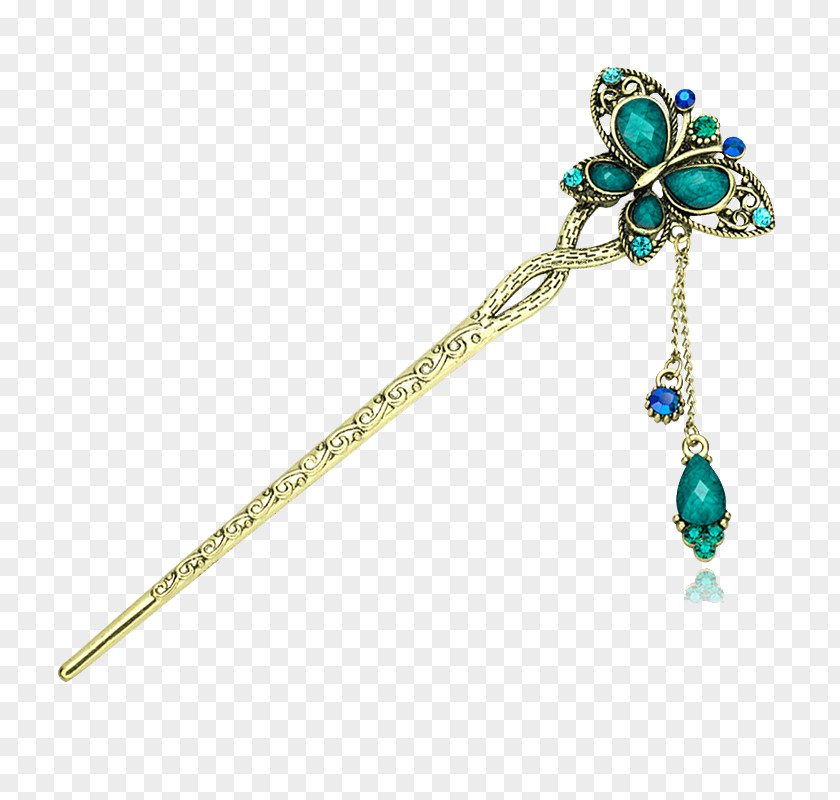 Bob Hair Accessories Blue Classical Creative Hairpin Barrette Capelli Fashion Accessory Stick PNG