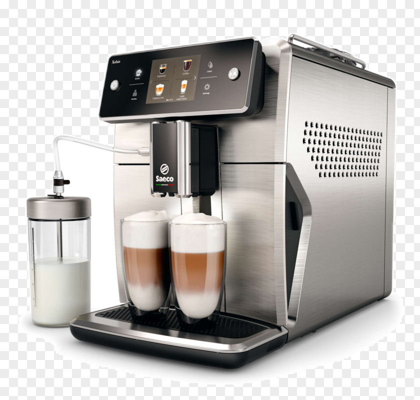 Coffee Saeco Xelsis Fully Automatic Machine Coffeemaker Espresso Machines PNG