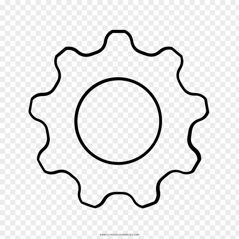 Fiore Coloring Book Drawing Gear Clip Art PNG