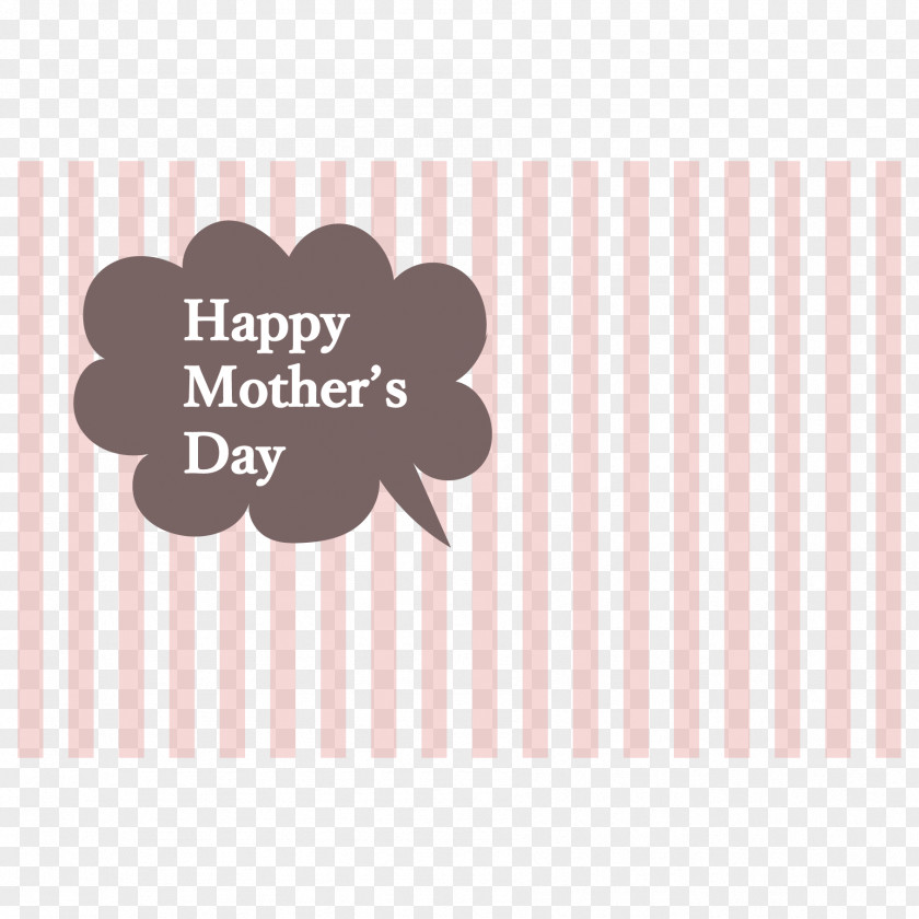 Mother's Day Illustration Pink M Rectangle Brand Award Font PNG