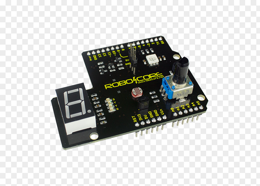 Shield Arduino Microcontroller Electronics Electronic Engineering Transistor PNG