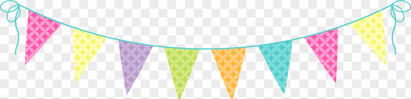 Birthday Party Banner Paper Clip Art PNG