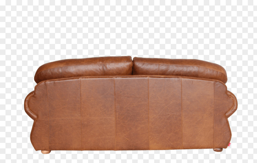 Chair Couch Brown Caramel Color Leather PNG