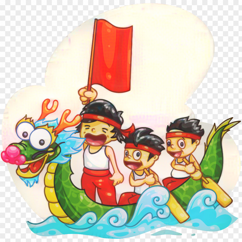 Dragon Boat Festival Cartoon PNG