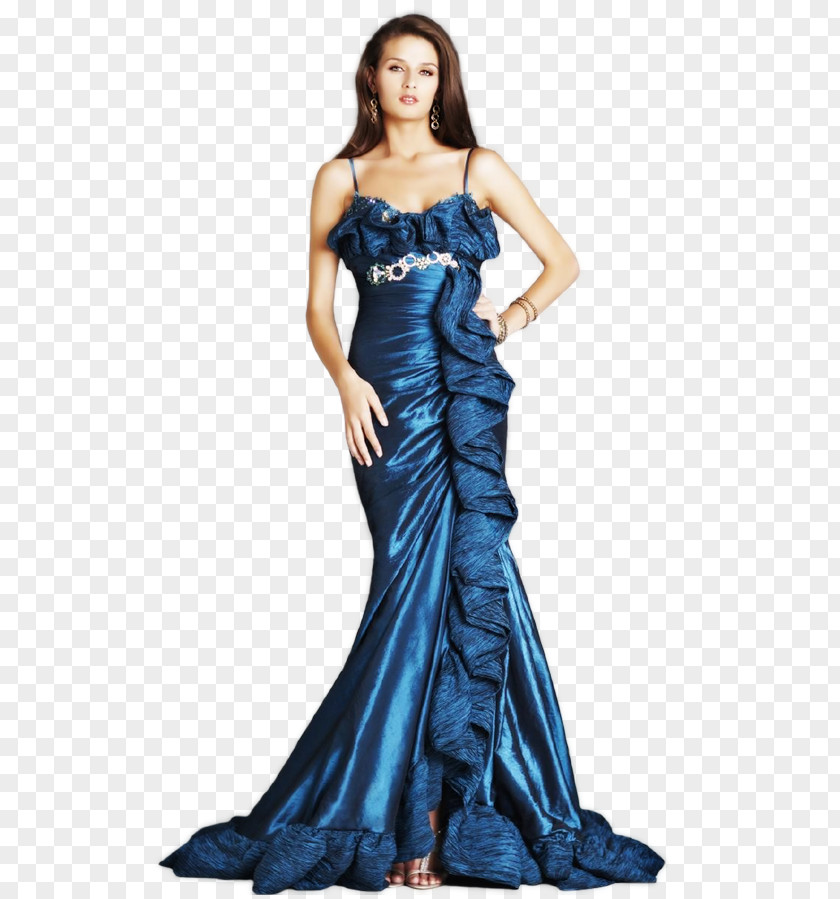 Dress Cocktail Gown Fashion Satin PNG