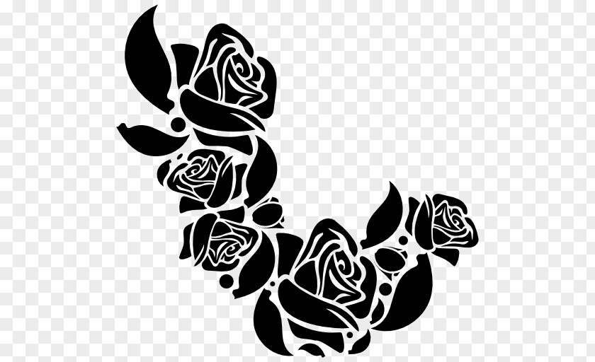 Flower Ornament Rose Shape PNG