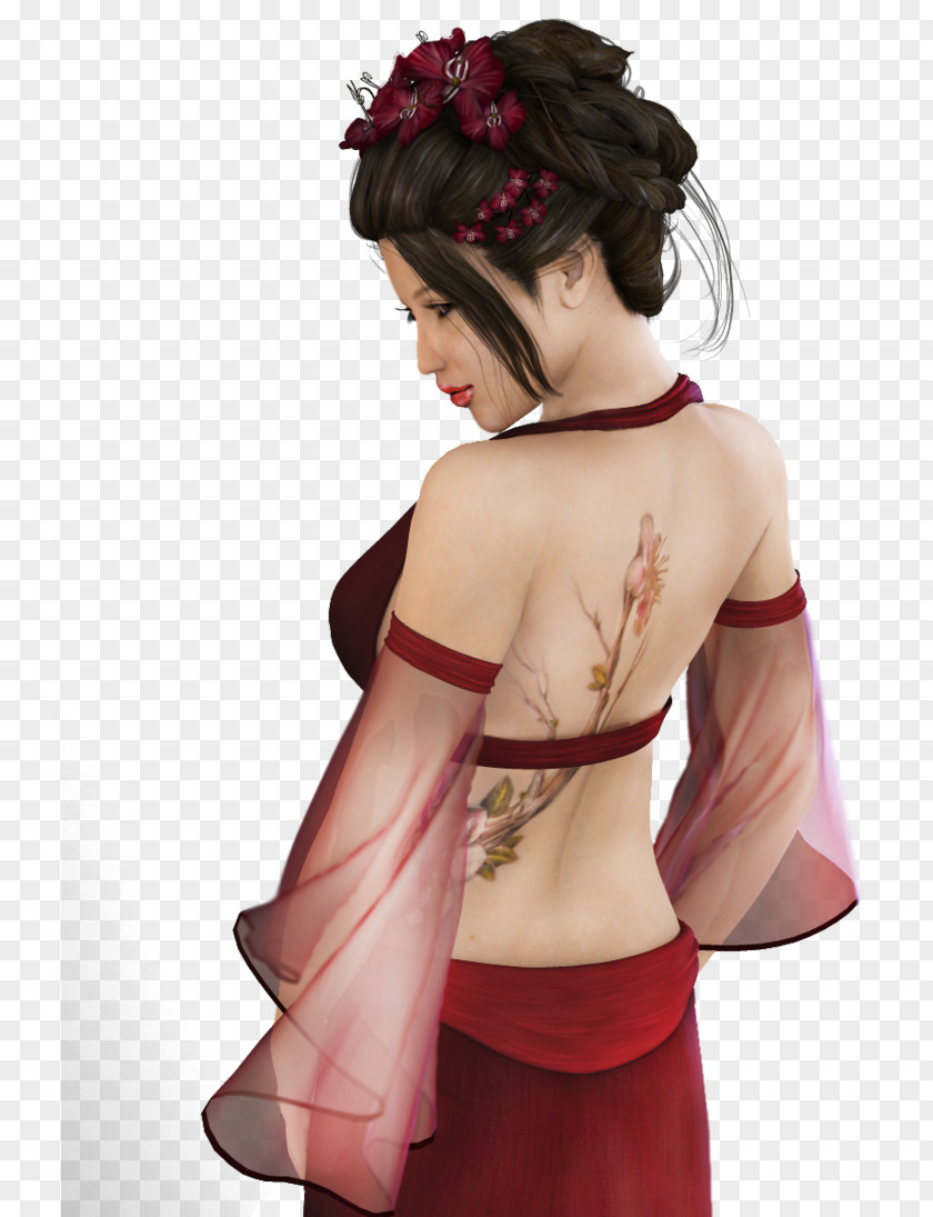 Geisha Digital Image Woman PNG