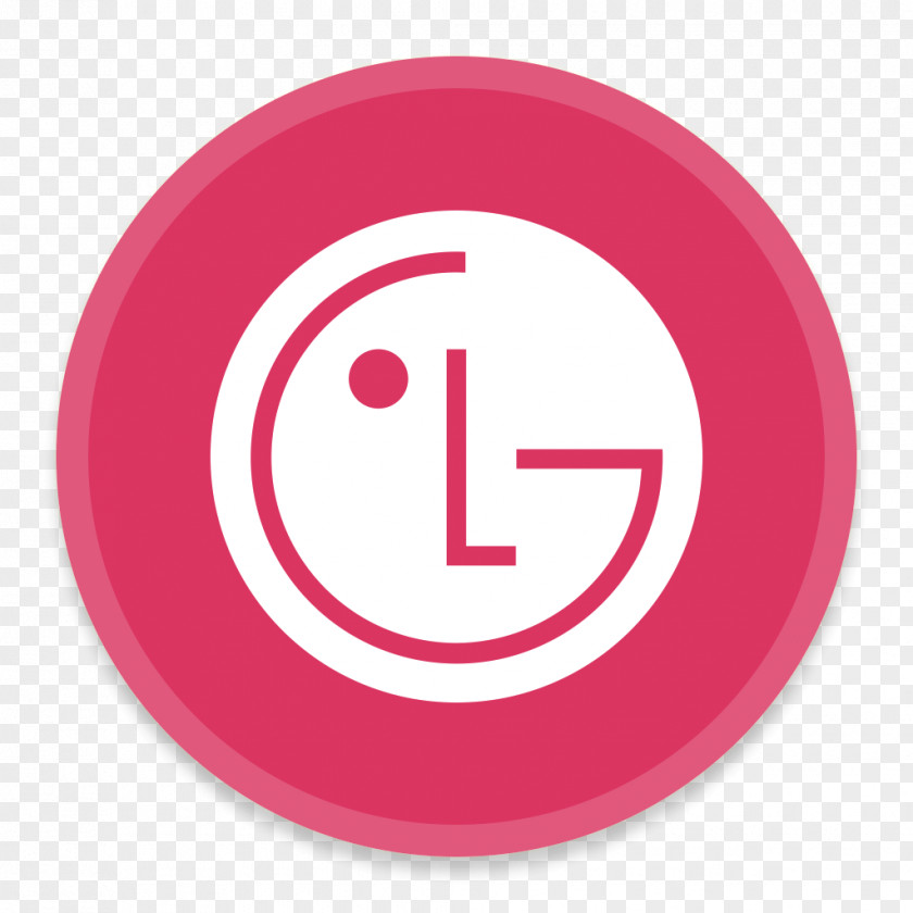 LG Pink Area Text Brand PNG