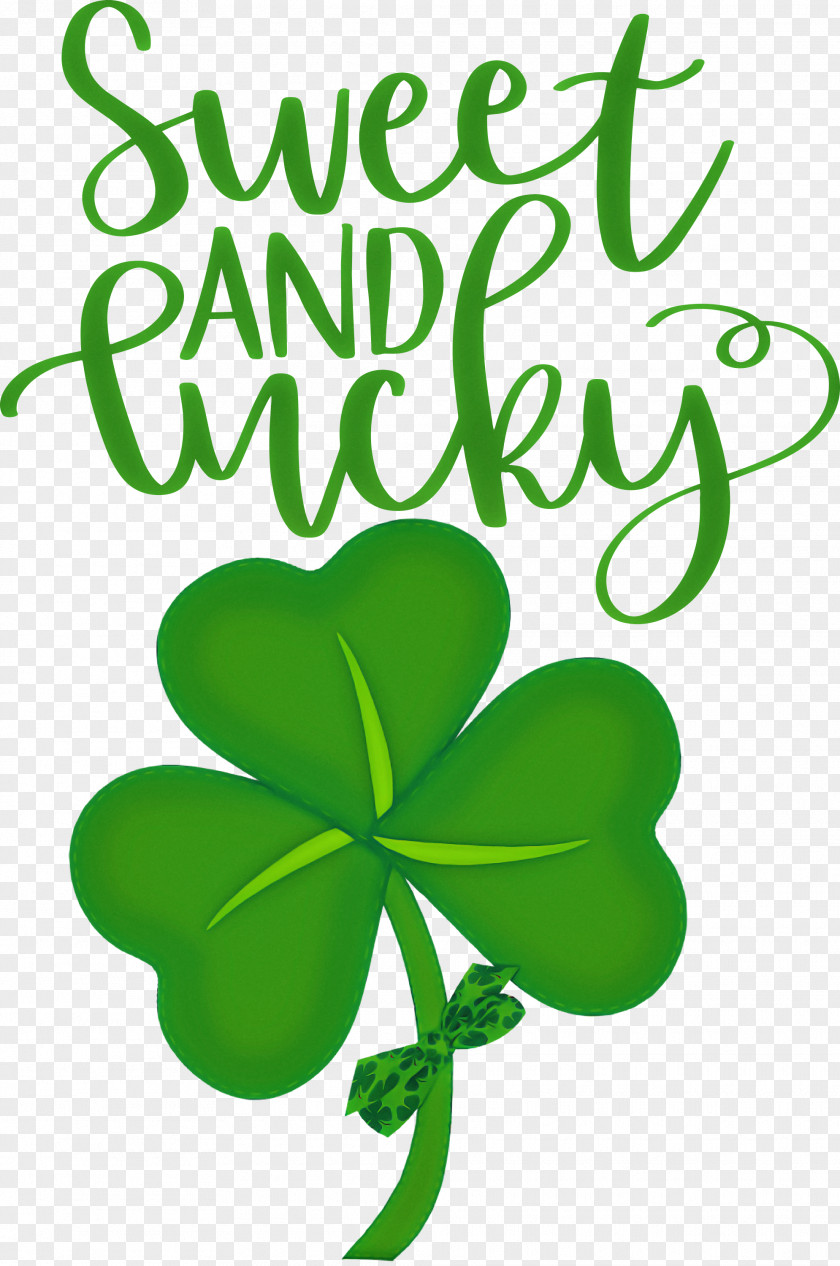 Sweet And Lucky St Patricks Day PNG