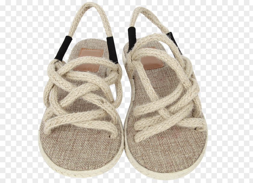 Summer Sandal Shoe Walking Beige PNG