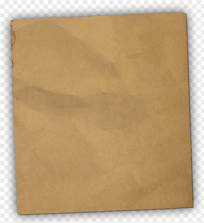 Brown Paper Rectangle PNG