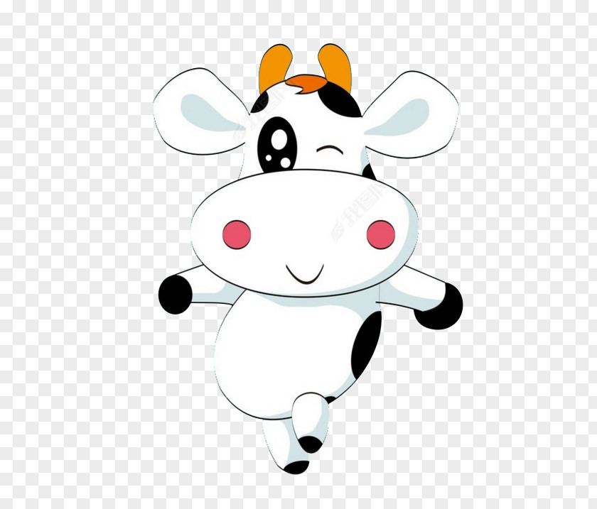 Cartoon Cow Cattle Animation PNG