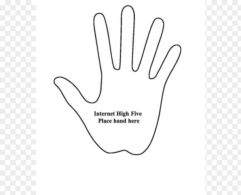 High Five Hand Blog Clip Art PNG