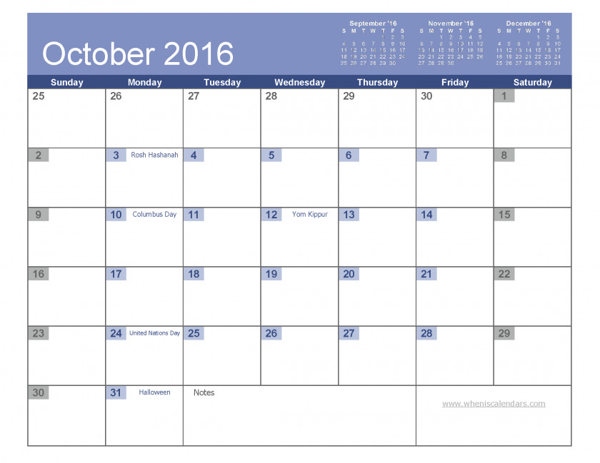 Jewish Holidays Public Holiday Calendar December Template PNG