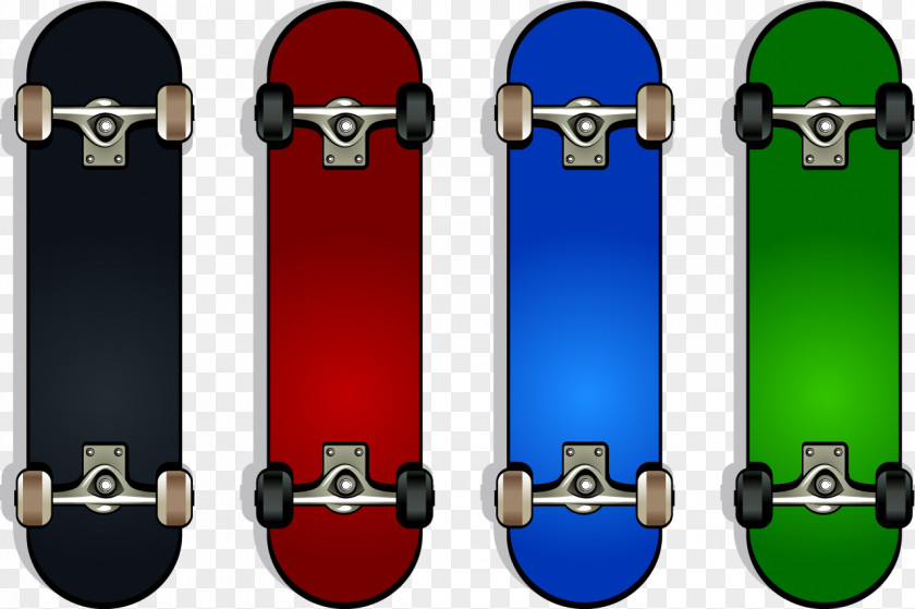 Vector Skateboard Skateboarding Illustration PNG