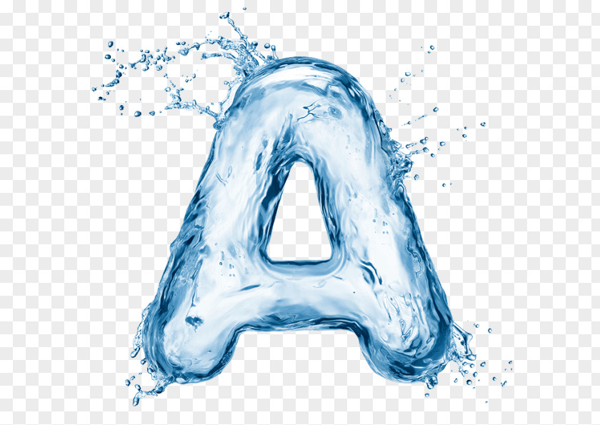 Water Letter Stock Photography Alphabet PNG