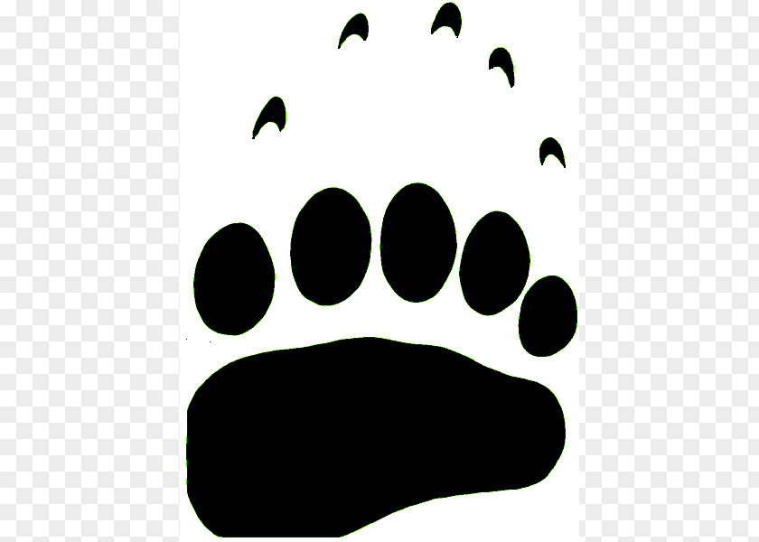 Animal Track Bear Dog Clip Art PNG