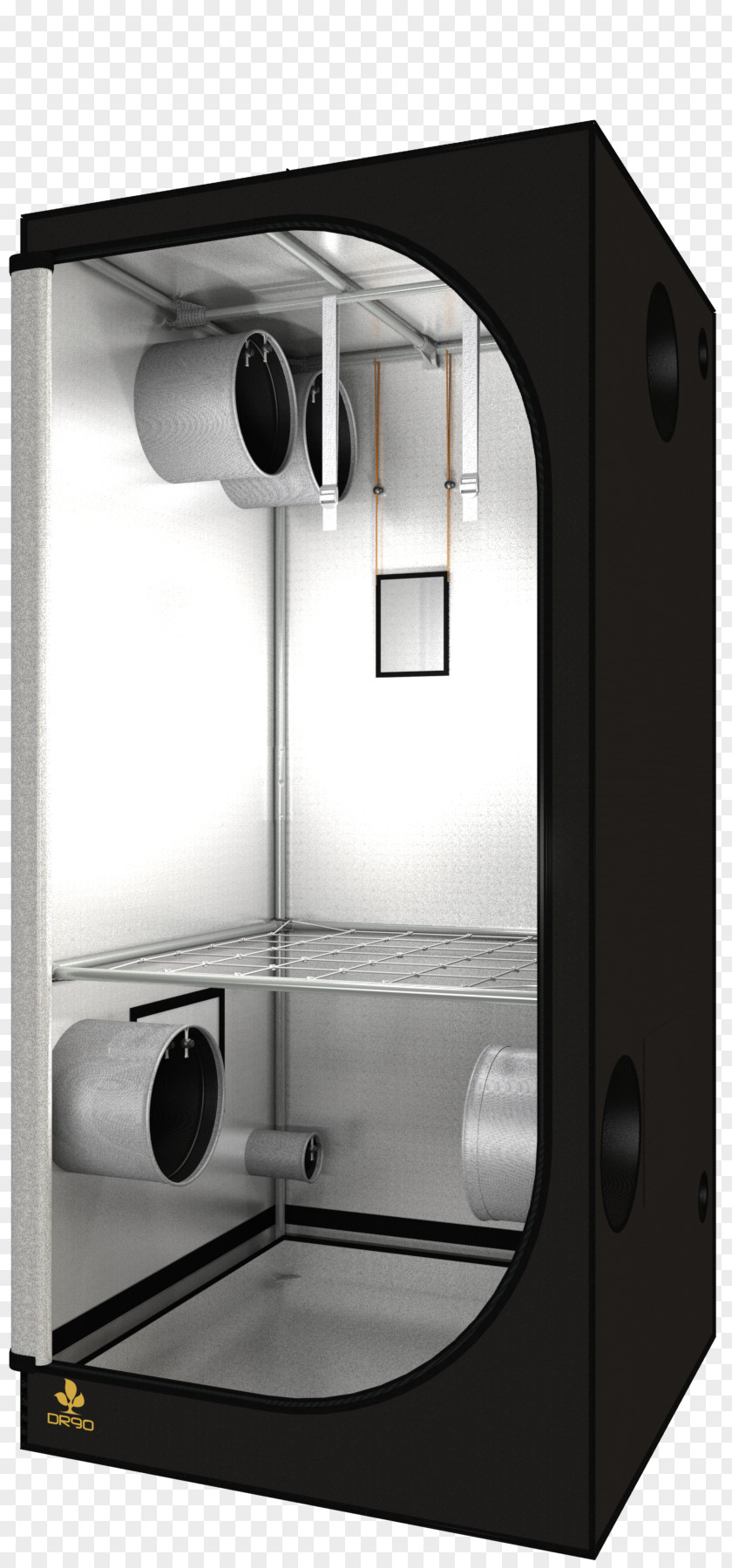 Dark Room Grow Box Light Growroom Hydroponics Garden PNG