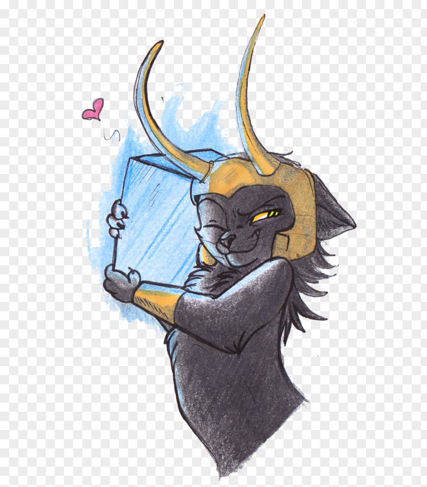 Loki Kitten Cat Art PNG