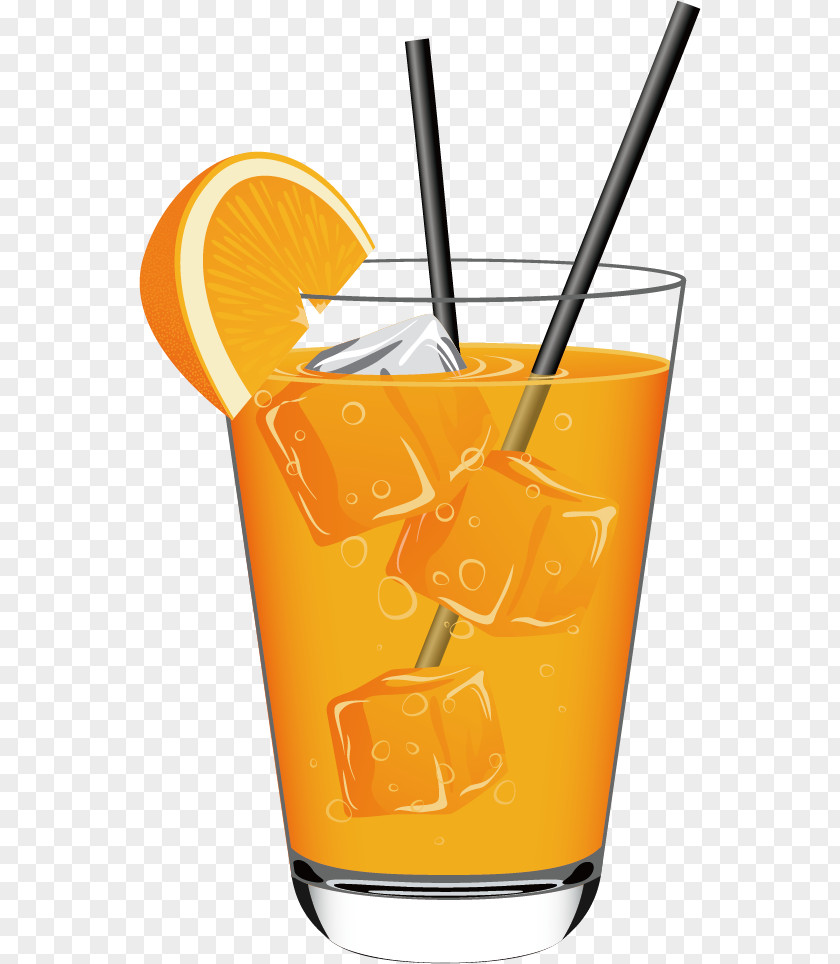 Summer Cold Refreshing Drinks Soft Drink Orange Juice Cocktail Non-alcoholic PNG