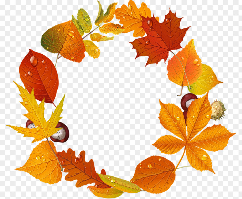 Autumn Paper Leaf Clip Art PNG