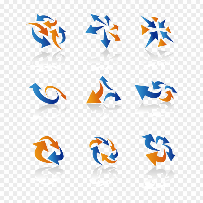 Creative Arrow Icon PNG