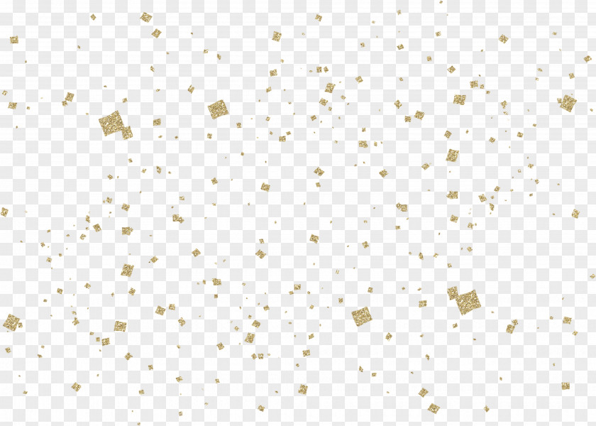Gold Confetti Floating Material Line Angle Point White Pattern PNG