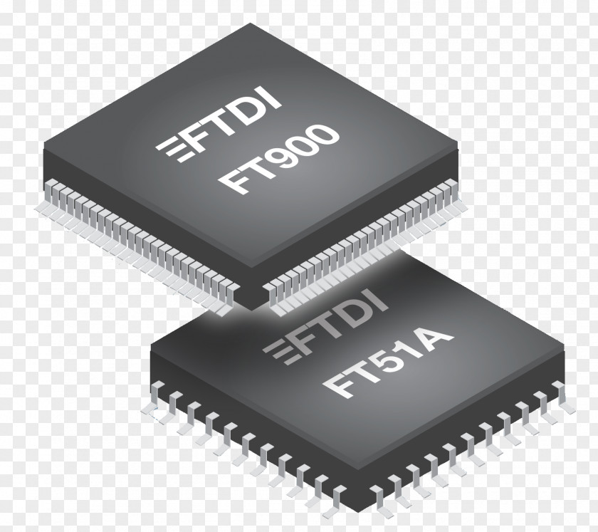 Micro Integrated Circuit Chip Flash Memory Microcontroller FTDI 32-bit Circuits & Chips PNG