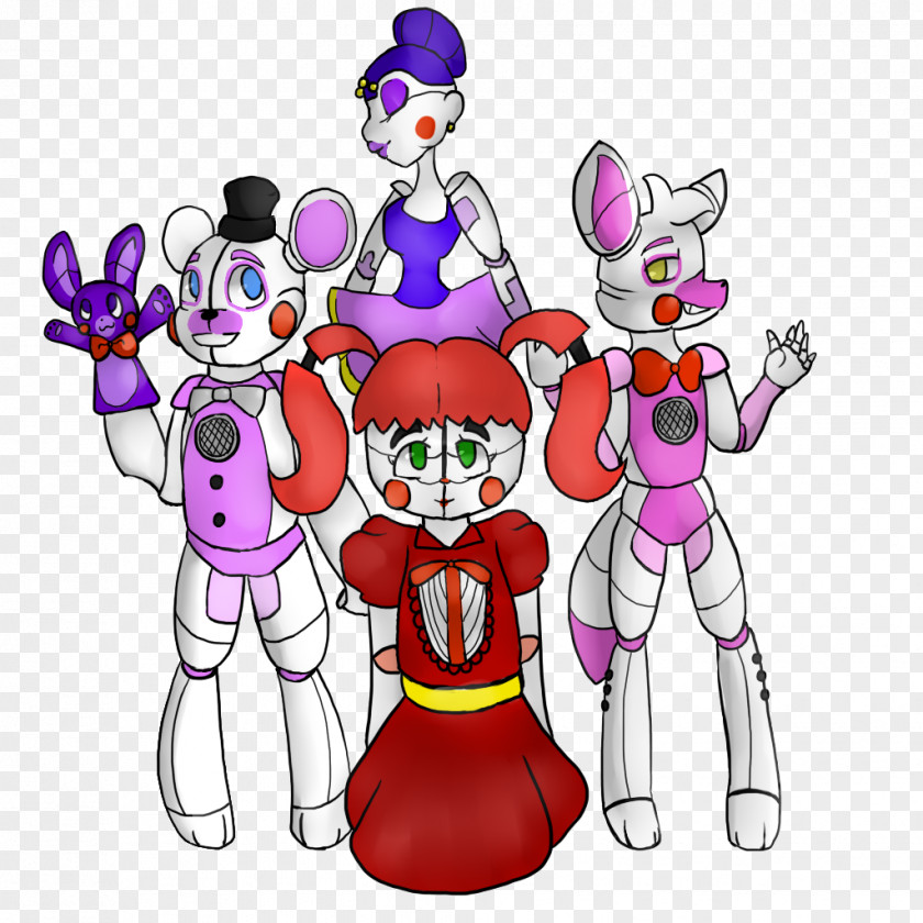Sister Five Nights At Freddy's: Location Fan Fiction Art Clown Circus PNG