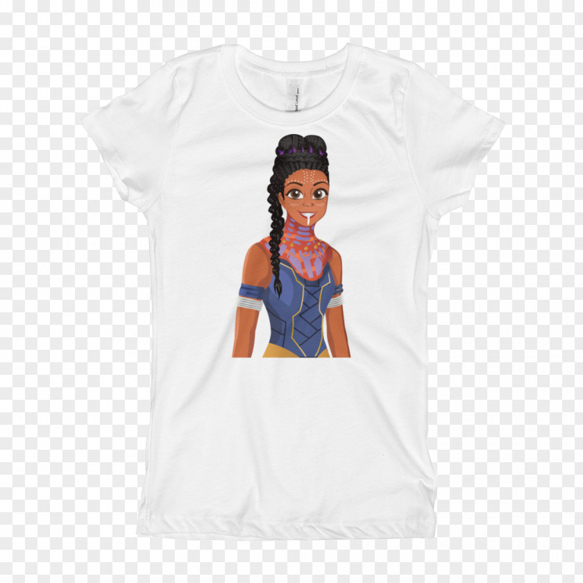 T-shirt Shuri Raglan Sleeve Okoye PNG