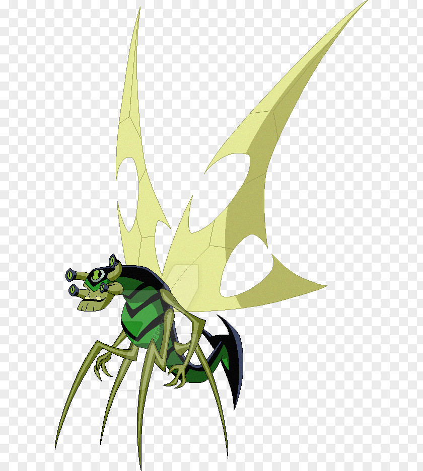 Ben 10 Omniverse Tennyson Stinkfly Insectoid Cartoon Network PNG